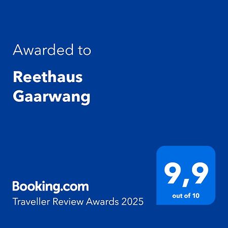 Reethaus Gaarwang Vila Gelting Exterior foto
